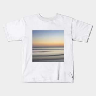 SCENERY 13 - White Sand Beach Blue Sky Horizon Kids T-Shirt